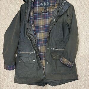 Barbour Kelsall Wax Parka – Size 10